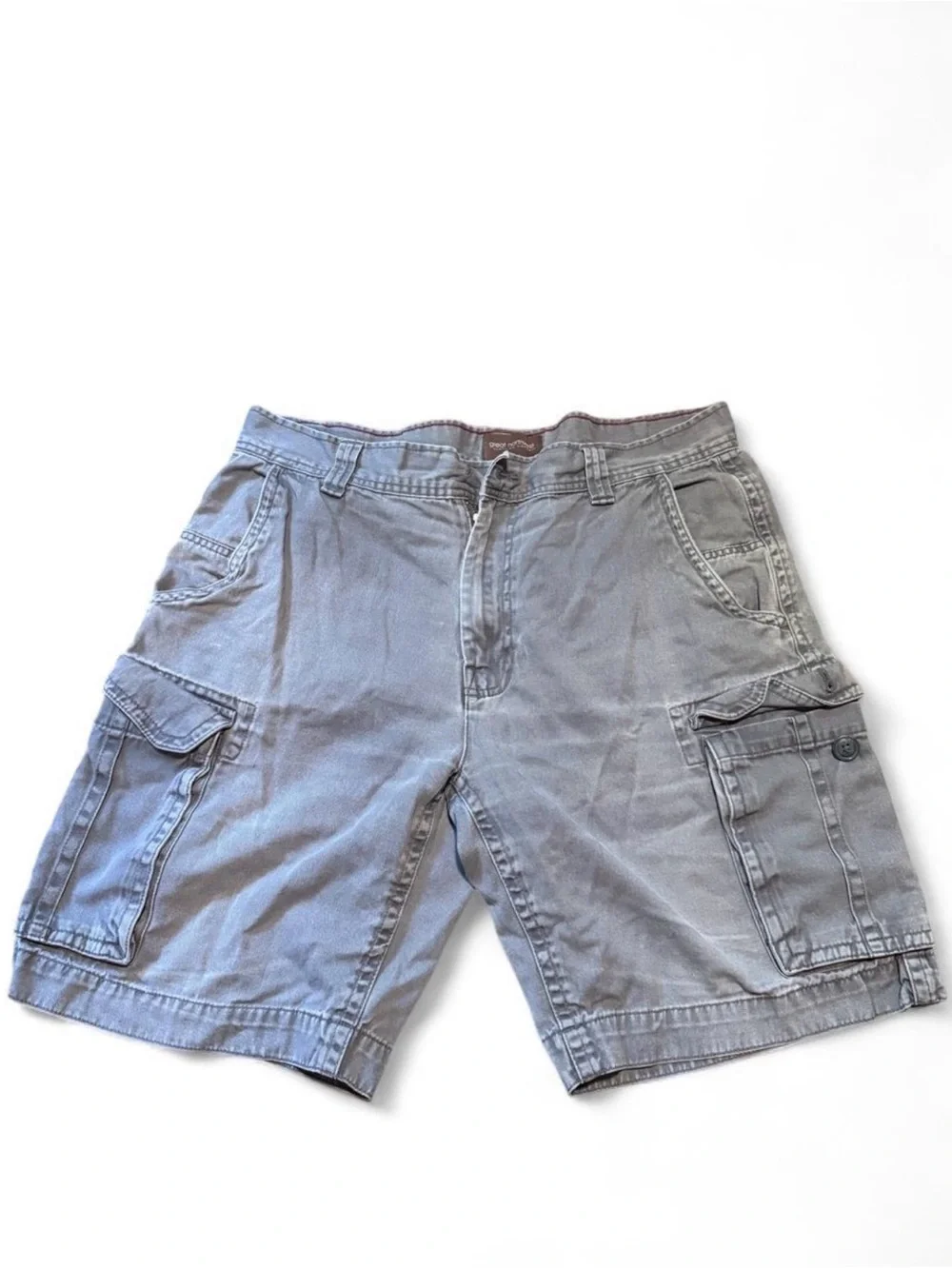 Great Northwest Clothing Company Men's Gray Cargo Shorts